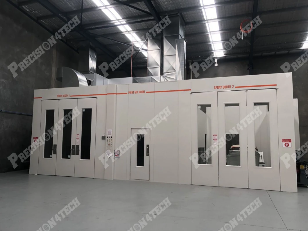 Precision Brand Customized CE Vehicle Paint Model High-Quality Spray Booth Spraying Machine
