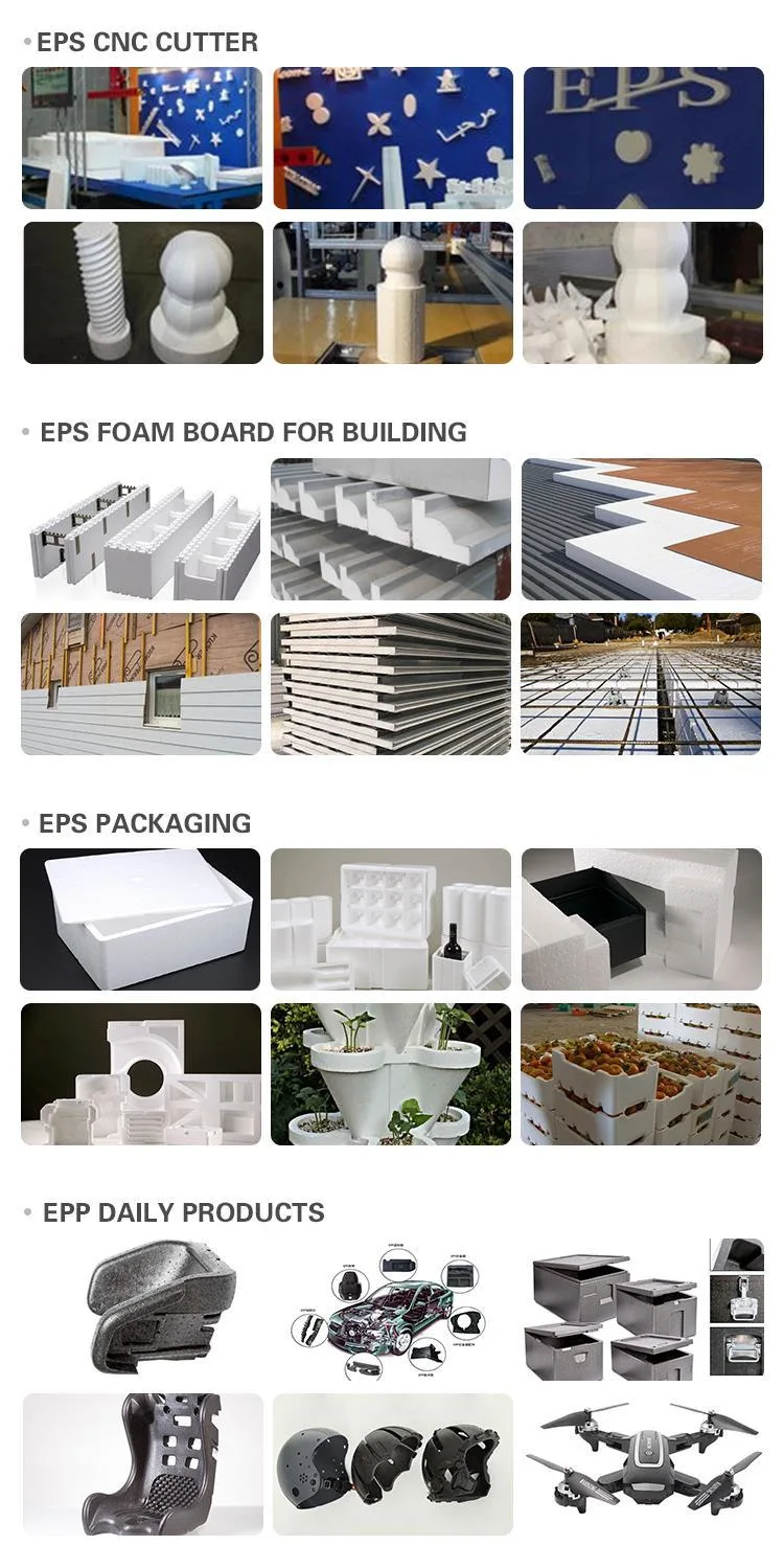 Polystyrene EPS Foam Construction Building Block Icf Shape Moulding Machine