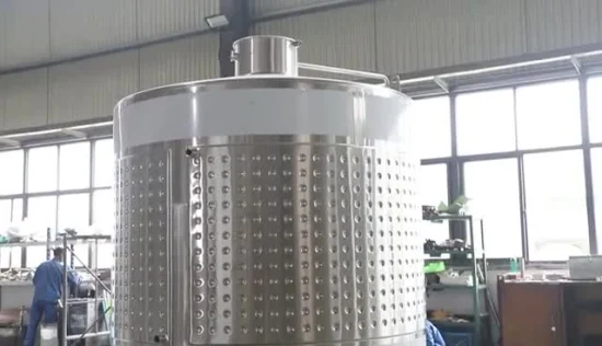 1000 Litre Alcohol Steam Jacketed Chemical Liquid Mixer Blending Tank