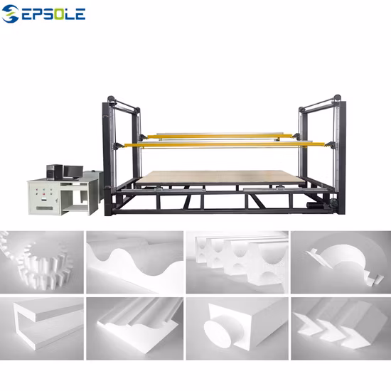 Epsole Direct Supply EPS Polystyrene Block CNC Cutting Machine