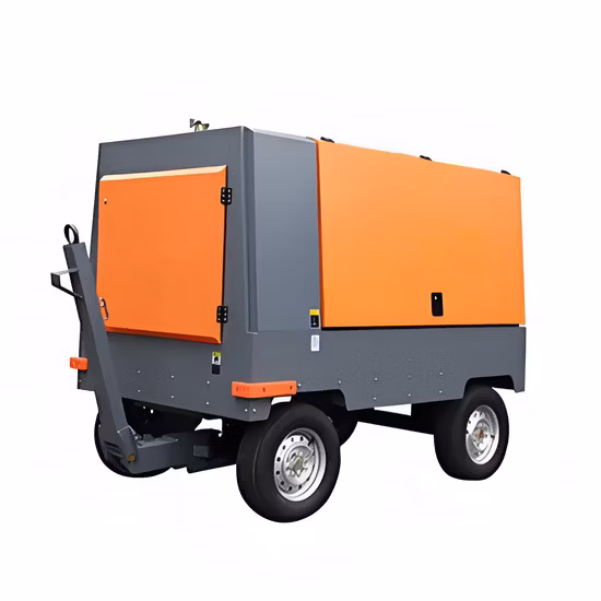 W3.2/7 &nbsp;Diesel Drive 7bar Air Compressor For Jack hammer