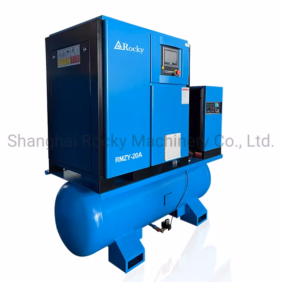 16bar Electric Industrial Screw Air Compressors for Fiber Laser Cutting
